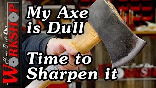 How to Sharpen an Axe Its Easy [upl. by Katlin]