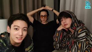 EngIndo Sub BTS Taehyung Jimin amp Jungkook VLive  20211128 [upl. by Llenyl]