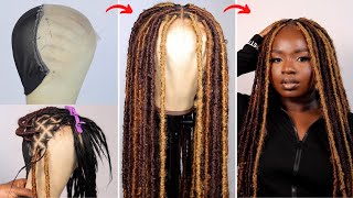 DIY CROCHET BUTTERFLY LOCS WIG TUTORIAL  SUPER EASY AND STEPBYSTEP [upl. by Gnus]