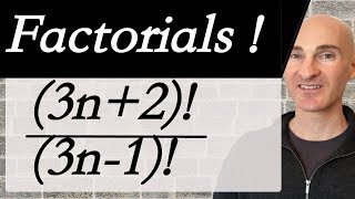 Factorial Expressions Simplifying [upl. by Aowda121]