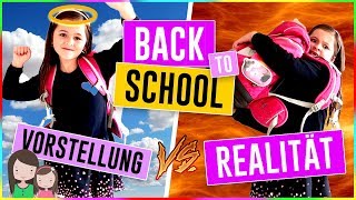 Vorstellung vs Realität BACK TO SCHOOL 📚 Expectation vs Reality  Alles Ava [upl. by Aldus943]