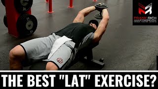 Dumbbell Pullover  The SINGLE BEST Lat Isolation Exercise [upl. by Christal]