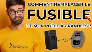 Comment remplacer le fusible de mon poêle à granulés [upl. by Nimoynib]