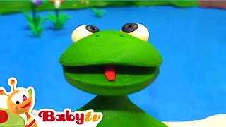 Kleine Groene Kikker 🐸  Tijdloze Klassiekers  Kinderrijmpjes amp Kinderliedjes 🎵 BabyTVNL [upl. by Kameko]