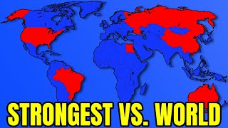 What If The Strongest Countries From Every Continent Went To War With The World [upl. by Feodora]