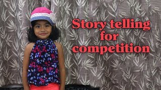 Story telling competition for kids Boy and cashewnuts [upl. by Yrebmik]