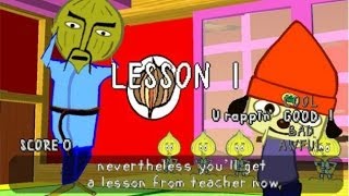 Parappa The Rapper Stage 1  Chop Chop Master Onion Walkthrough [upl. by Laise]