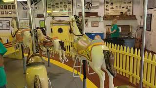 Allisons Waltz Perkasie Carousel Band Organ OnRide POV [upl. by Aicilif]