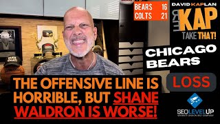 REKAP 🏈 Chicago Bears 2116 Loss to the Colts  Offensive line horrible  Shane Waldron is worse [upl. by Sorrows879]