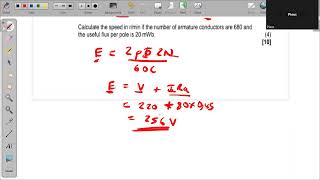 ELECTROTECHNOLOGY N3 AUGUST 2023 QUESTION 2 [upl. by Inimak]