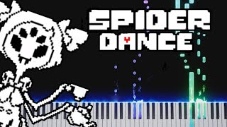 Spider Dance From Undertale  Piano Arrangement by Lattice [upl. by Birecree]