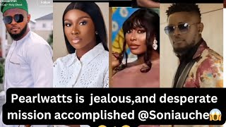 pearl is jealous ofsoniauche  mission accomplished pearlwatts😱😱😳😳😳😳😳👉👉👉celebrity trend viral [upl. by Arnaud]