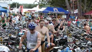 Huskisson Sprint Triathlon Transition [upl. by Akenahc56]