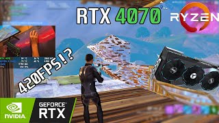 🚀 RTX 4070  Ryzen 5 5600X 🚀Fortnite CHAPTER 5  RANKED  ENDGAME  COMPETITIVE SETTINGS [upl. by Assenej694]