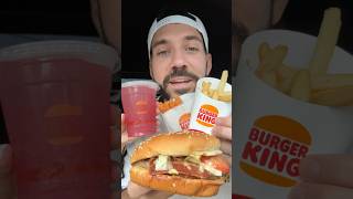 Burger King FIERY MENU Review [upl. by Enirtak]