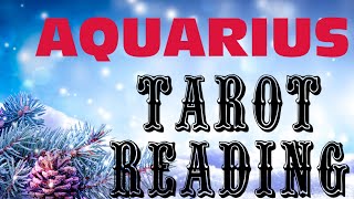 AQUARIUS TAROT READING DECEMBER 2022 [upl. by Edward]