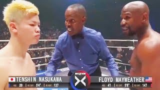 Ozzy Man Reviews Mayweather vs Tenshin [upl. by Kaasi]