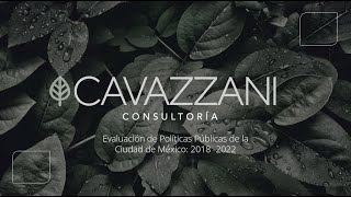 Evaluación de Políticas Públicas de la Ciudad de México 20182024 [upl. by Arturo]