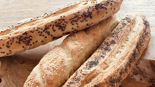 How to make Baguette at home [upl. by Aissirac]