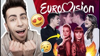 OT 2017 Gala EUROVISION REACCIÓN  MALBERT [upl. by Venable]