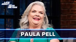 Paula Pell Talks Girls5eva and Shows Off Her TV Commercial Skills with Paul Rudd [upl. by Atiuqnahs]