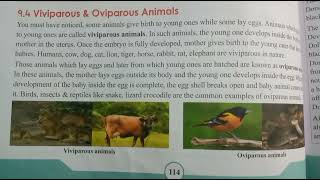 Viviparous and Oviparous animal for class8 [upl. by Reeve]