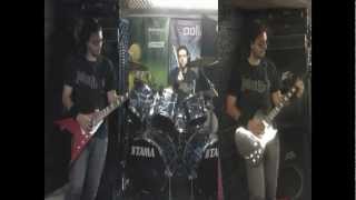 Judas Priest  The Green Manalishi Drums amp Guitar cover HD [upl. by Cosmo]