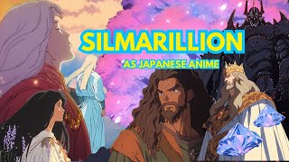 The Silmarillion as Japanese Anime  AI Story  Imagine quotWhat ifquot [upl. by Marlane]