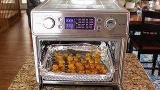 How To Make The Fastest Air Fried Popcorn Shrimp  Featuring HomeRusso Air Fryer Oven  Episode 318 [upl. by Hsitirb]