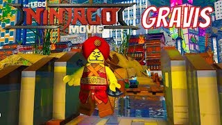 The LEGO Ninjago Movie Videogame  Ninjago City Docks 100 Guide All Collectibles [upl. by Deehan836]