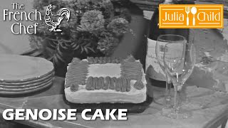 Genoise Cake  The French Chef Season 6  Julia Child [upl. by Sabanrab]