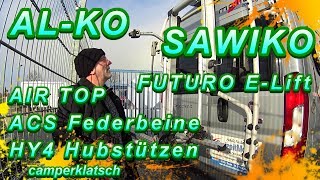 Luftfedern I Federbeine I Hubstützen I ELift 💥 Wohnmobil Tipps Tricks 💥 Kastenwagen Test  Review [upl. by Massimo]