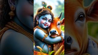 Chhoti Chhoti Gaiya छोटेछोटे Gwal Krishna status Krishna bhajankrishnashorts yt [upl. by Nemraciram]