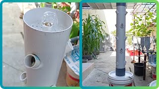 How to Build Vertical hydroponic Grow Tower using PVC 4quot  hydroponic system  Aeroponic system [upl. by Anam329]