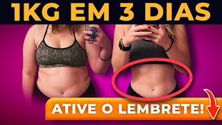 Como EMAGRECER 1KG em 3 DIAS Sem Ter FOME [upl. by Auqenahs]