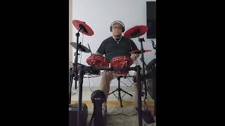 Giyang  Razorback Drum Cover 😊😊😊 alesisnitromeshkit drumcover razorback [upl. by Fanchie]