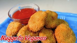 RECETA FACIL DE NUGGETS VEGANOS  RECETA VEGANA  RICARDO RENTERIA [upl. by Iluj]