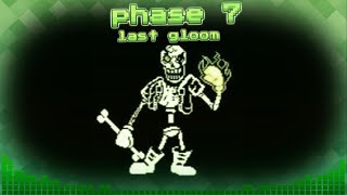 Disbelief Papyrus Master Mode Phase 7  Last Gloom  1 HOUR [upl. by Aidyl]