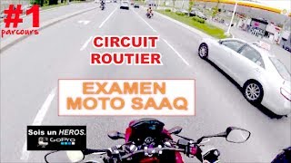 Examen en Circuit Routier Simulation avec GoPro [upl. by Scribner]