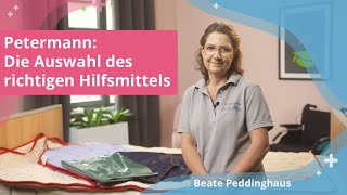 Petermann Die Auswahl des richtigen Hilfsmittels  ELearning Fortbildung für die Pflege [upl. by Anyzratak]