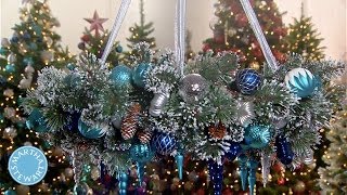 LEARN amp DO Wreath Chandelier  Martha Stewart [upl. by Amadas]