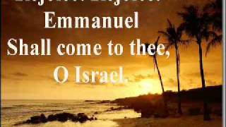 Oh Come Oh Come Emmanuel with lyrics [upl. by Dibru]