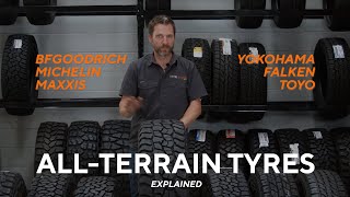 All Terrains Explained with 7 of the best BFG  Falken  Maxxis  Yokohama  Michelin  Toyo  MT [upl. by Sholes880]