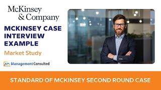 Example McKinsey Case Interview  Solved by Consulting Candidate [upl. by Lseil700]