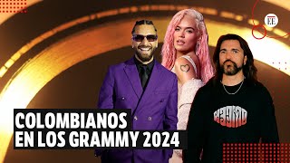 Premios Grammy 2024 estos son los colombianos nominados  El Espectador [upl. by Niowtna]