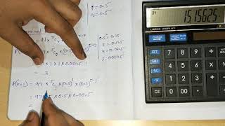 Binomial distribution problem and solution [upl. by Amasa]