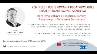 Kontrole i postępowania podatkowe oraz postępowania karnoskarbowe [upl. by Dibri27]