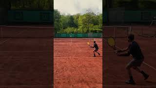 Plus quà faire ça tout le temps 😏 tennis [upl. by Ydnyc]