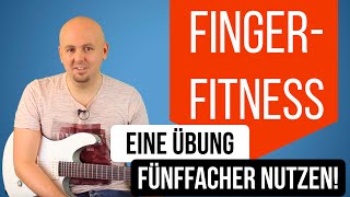 Gitarre Fingertraining  Gitarrenunterricht Übungen  Technik üben Gitarre [upl. by Cheyne163]