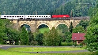 Die Semmeringbahn im quotgoldenenquot Oktober 2014 Teil 23 [upl. by Aminta422]